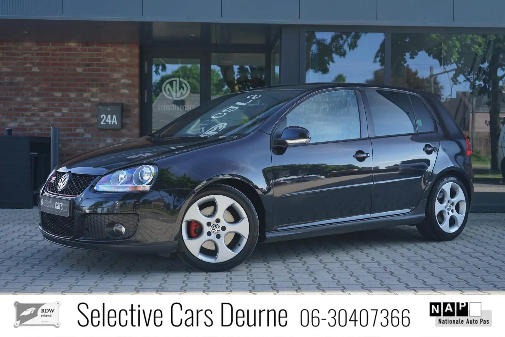 Volkswagen Golf GTI 2.0 TFSI , Limited Edition 240, ABT, 2e eigenaar, Negro - 1