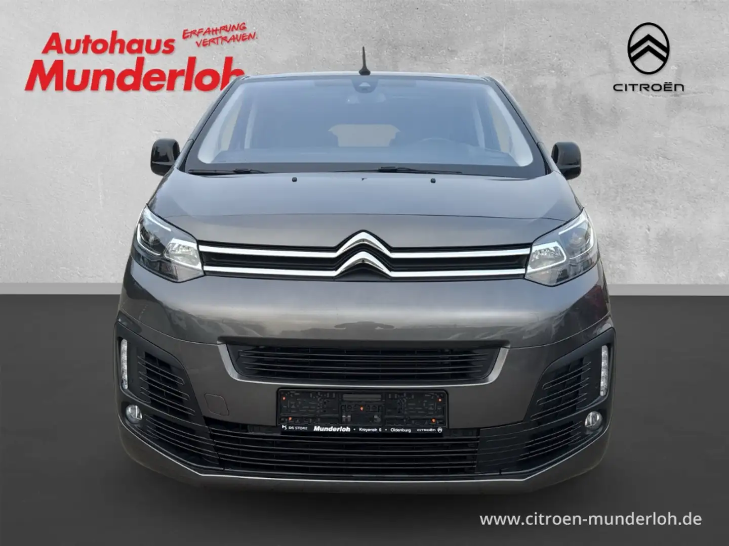 Citroen Spacetourer Shine M Elektromotor 7-Sitzer   Navi Rückfahrkamer Grau - 2