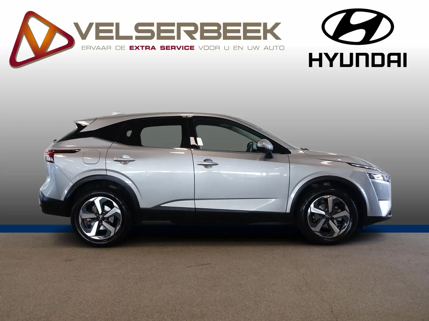 Nissan Qashqai 1.3 MHEV Xtronic N-Connecta *Automaat/Carplay * Grijs - 2