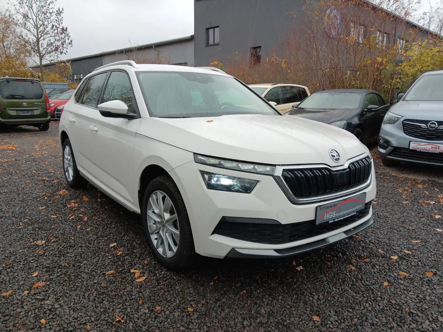 Skoda Kamiq Style Navi LED Klima Sitzheizung Kamera Blanc - 1