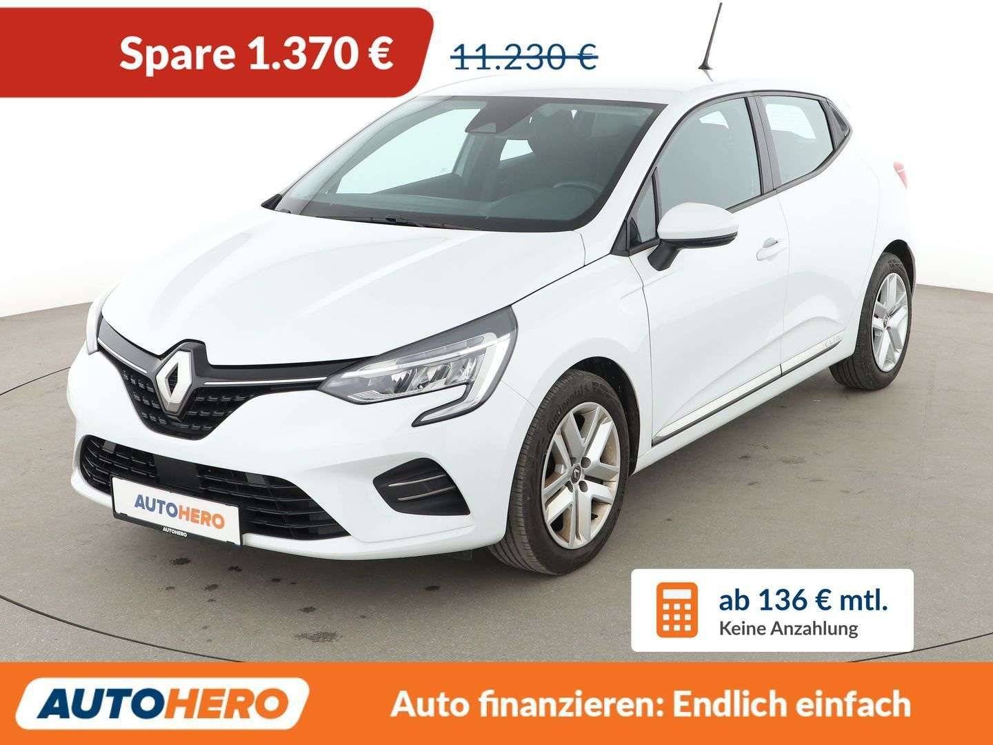 Renault Clio nuo 202 €/ mėn Benzinas 2020m. Hečbekas Mechaninė