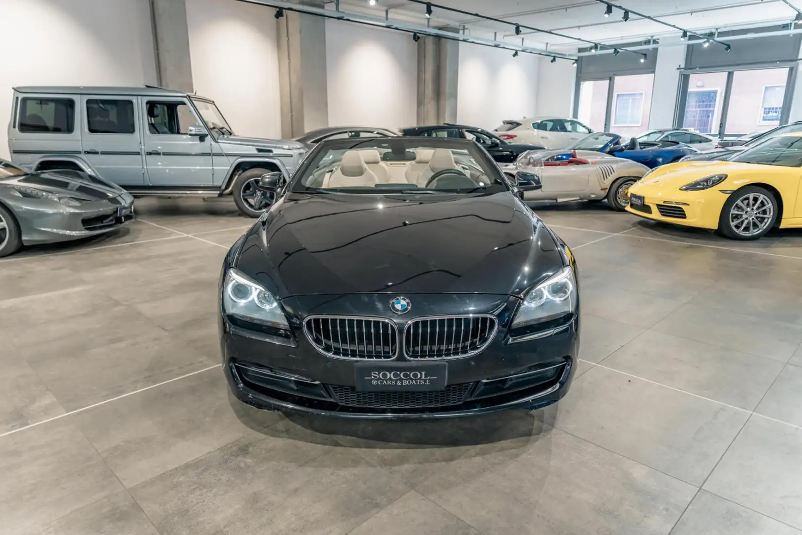 BMW 640 Cabrio Futura*TOTALMENTE TAGLIANDATA* Nero - 2