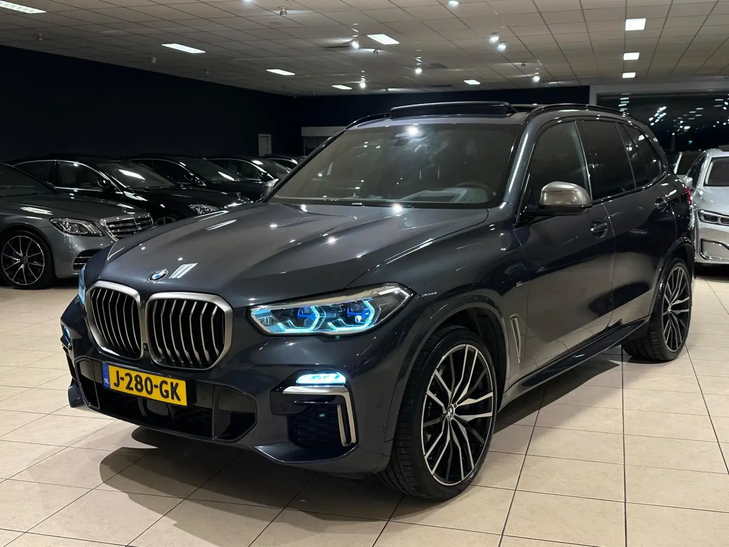 BMW X5 M50D|M-SPORT|PANO|ACC|SKY-LOUNGE|LASER|BTW Grau - 2