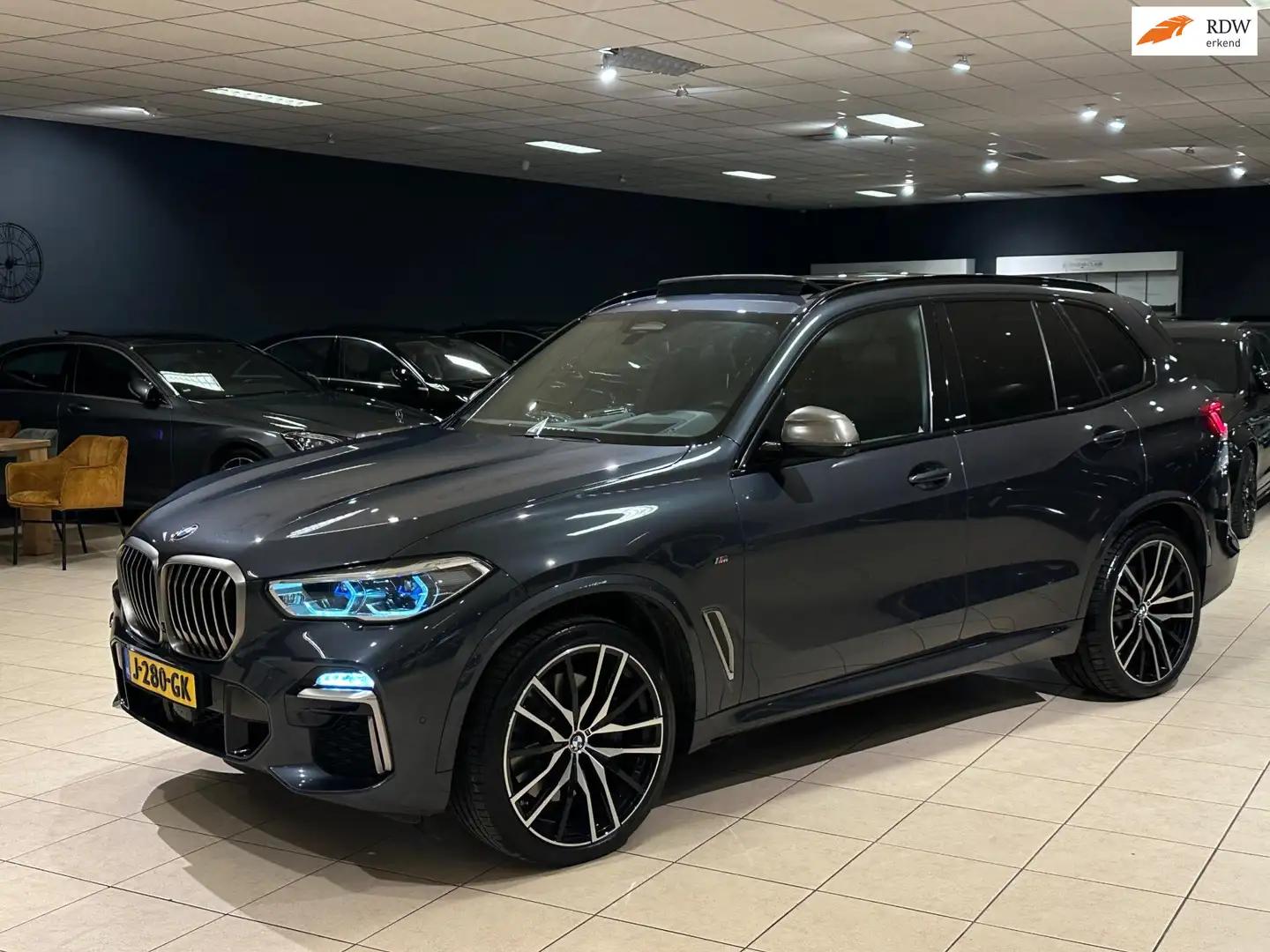 BMW X5 M50D|M-SPORT|PANO|ACC|SKY-LOUNGE|LASER|BTW Grau - 1