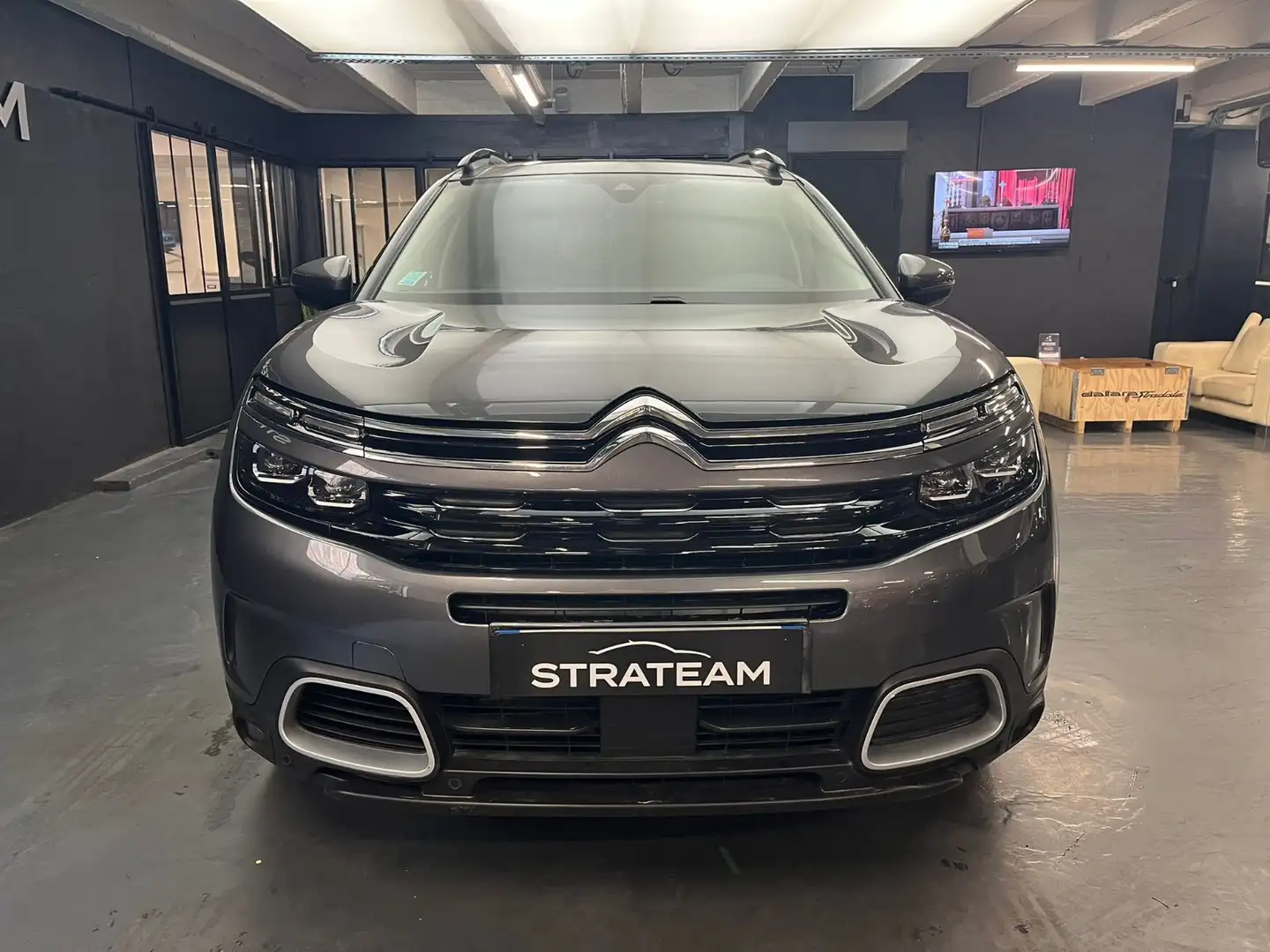 Citroen C5 Aircross 1.6 HYBRID 225CV SHINE Gris - 2