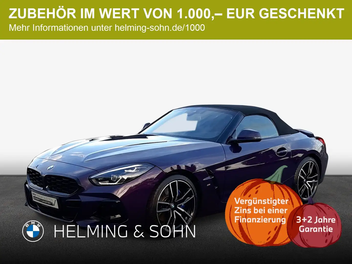 BMW Z4 sDrive20i M-Sport Head-Up HiFi DAB LED RFK uvm. Violett - 1