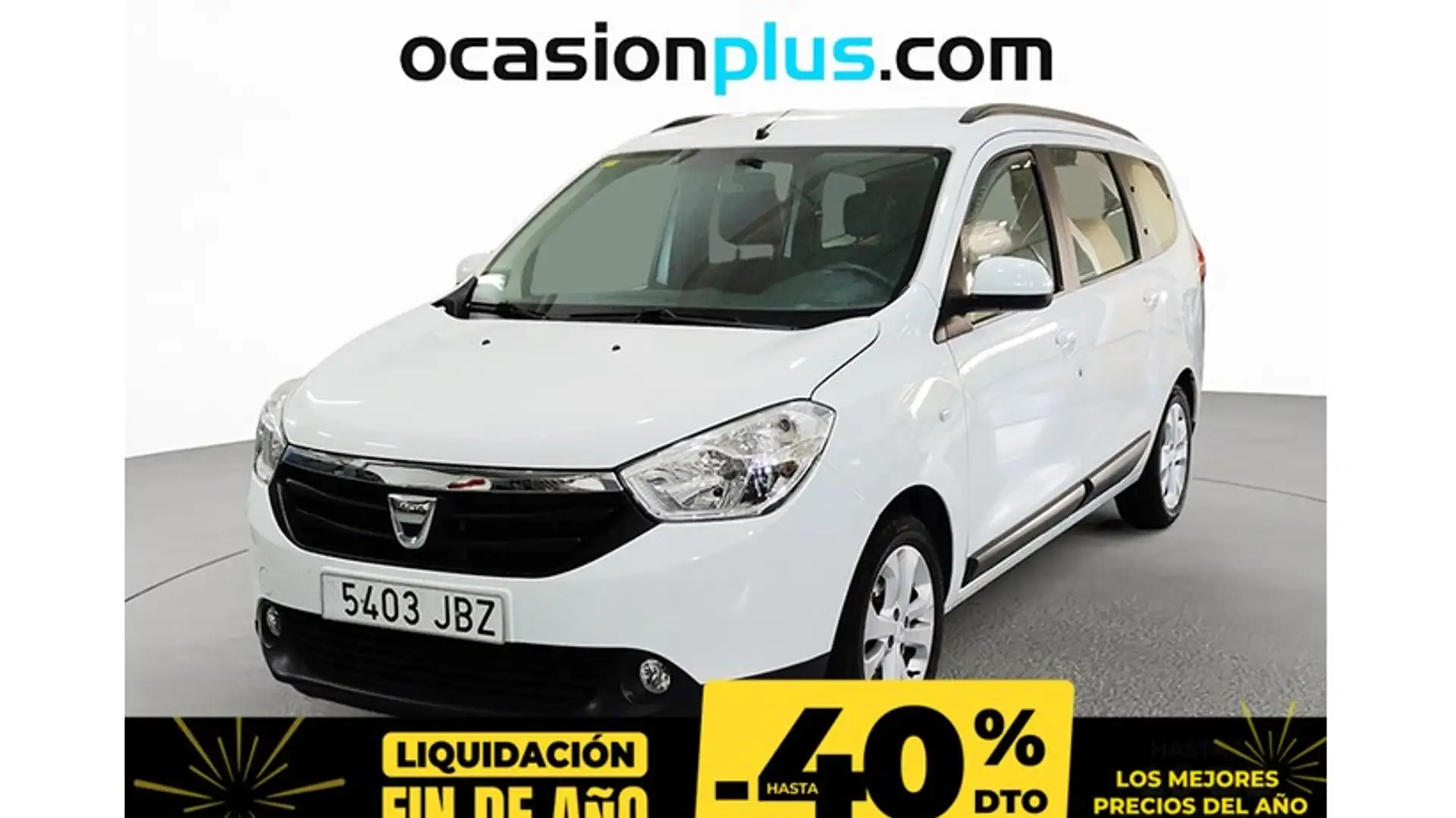 Dacia Lodgy 1.5dCi Laureate 7pl. 81kW Blanc - 1