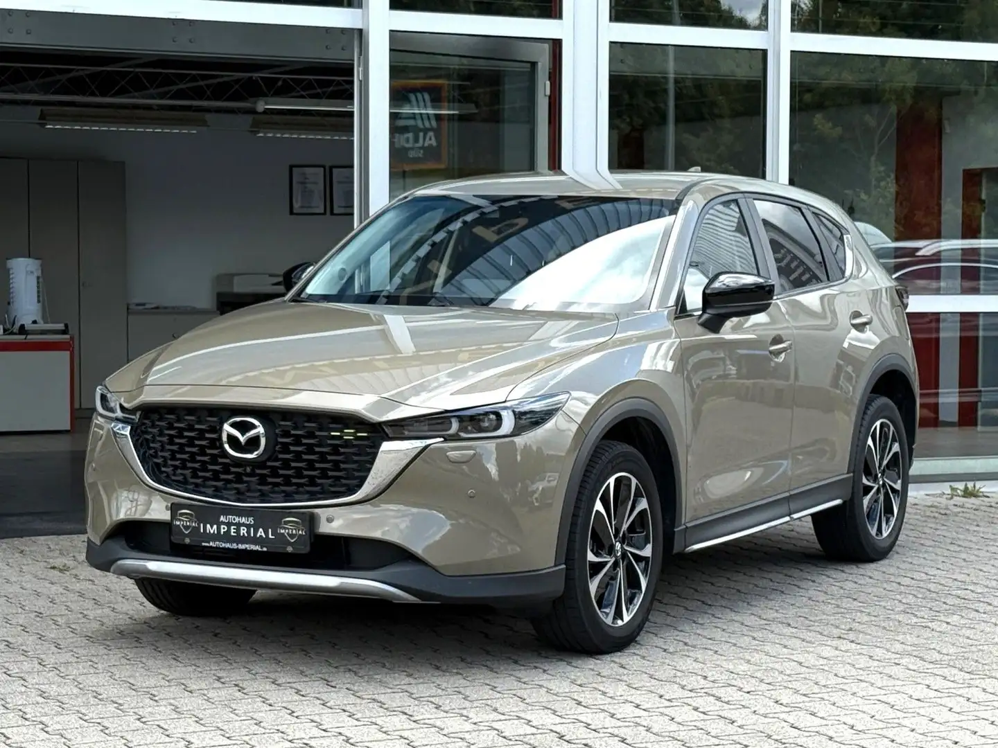 Mazda CX-5 Newground AWD LEDER+HUD+360+NAVI+KeyLes+LED Gri - 1