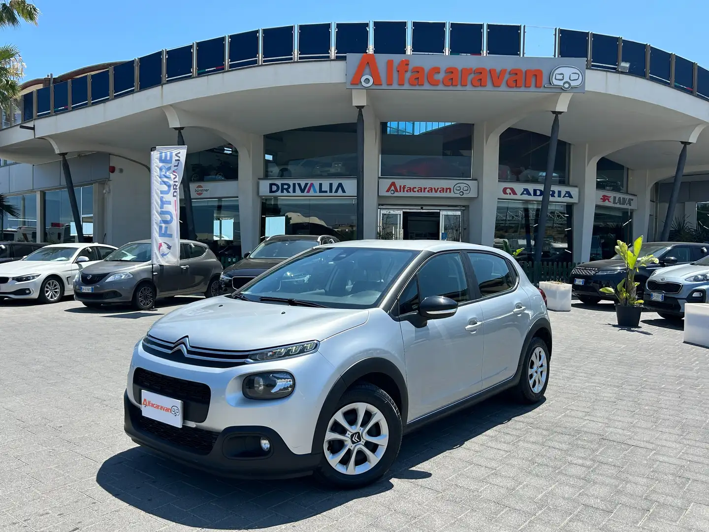 Citroen C3 C3 1.6 bluehdi Feel Zilver - 1