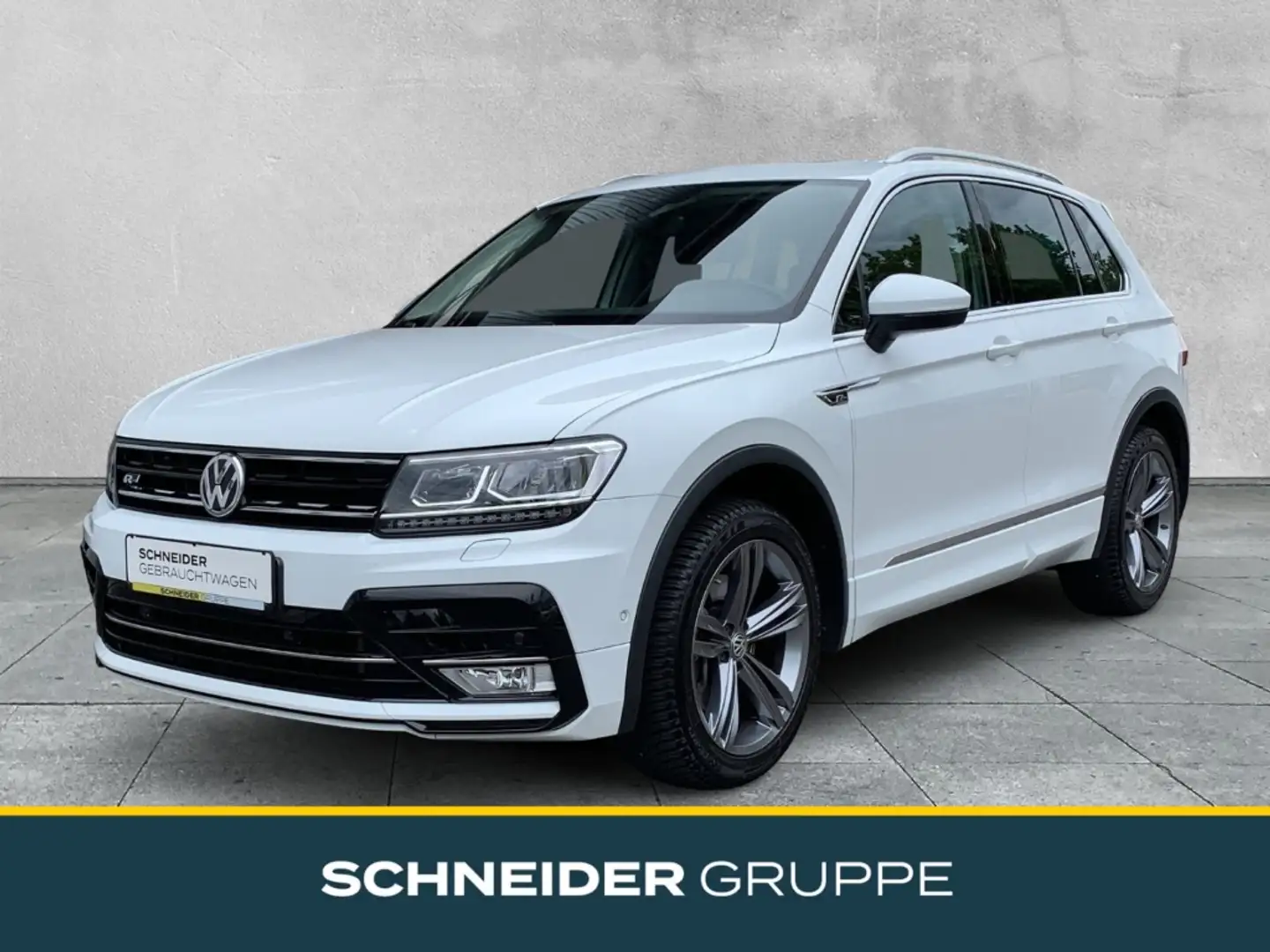 Volkswagen Tiguan R-Line 2.0 TSI KAMERA+NAVI+ALLRAD+SHZ+AHK Blanc - 1