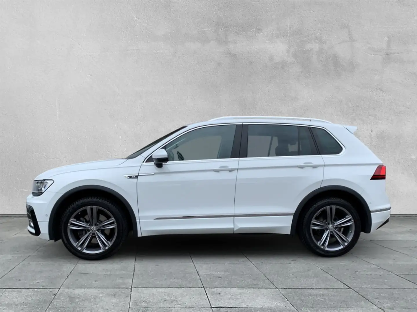 Volkswagen Tiguan R-Line 2.0 TSI KAMERA+NAVI+ALLRAD+SHZ+AHK Blanc - 2