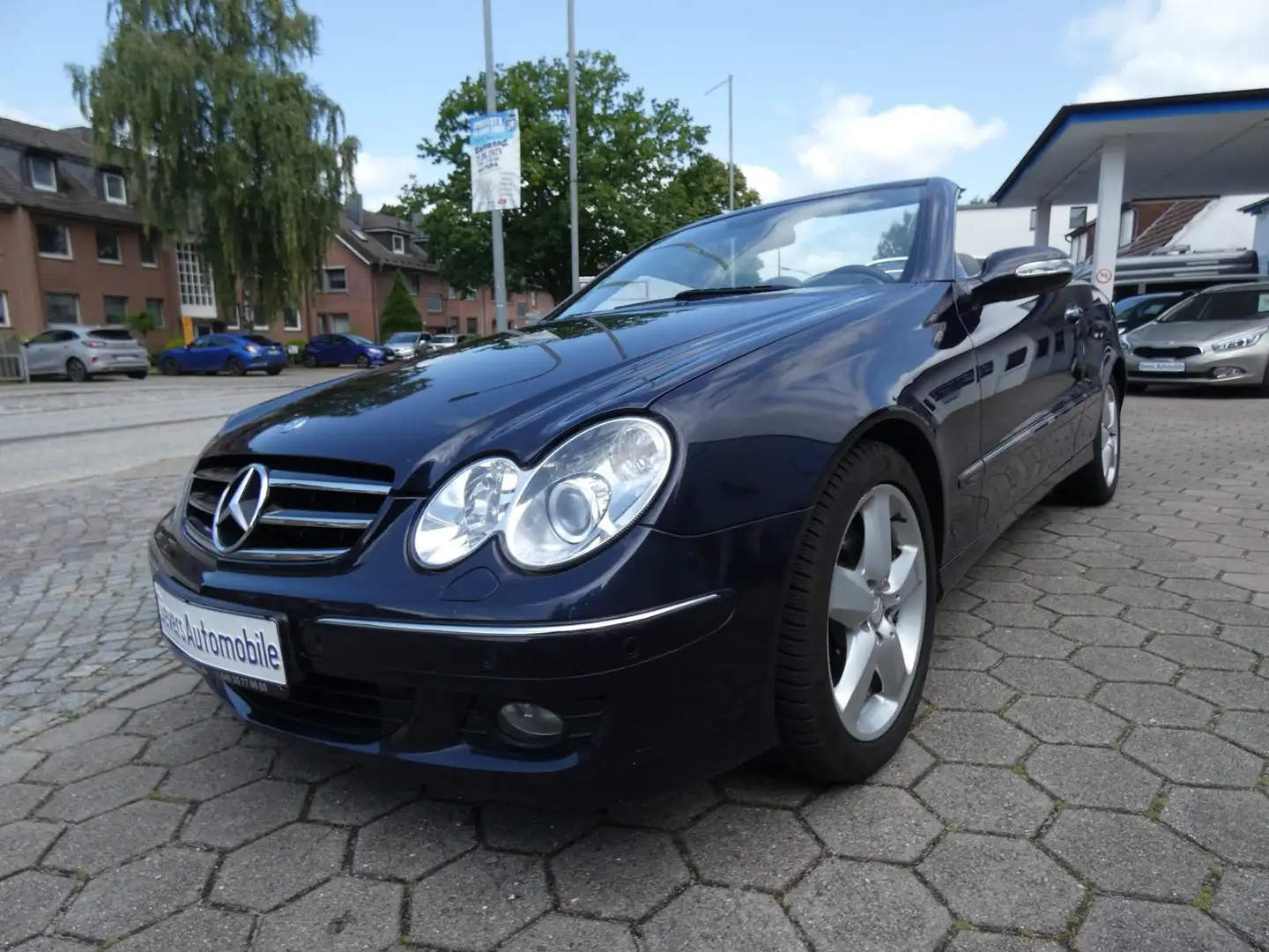 Mercedes-Benz CLK 200 Kompressor Automatik Leder Xenon Navi Blau - 1