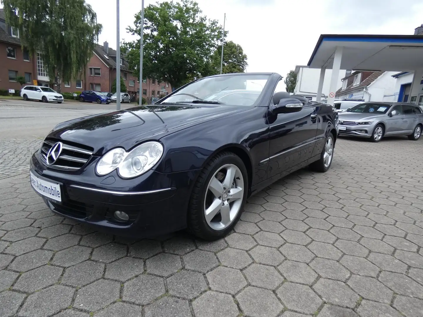 Mercedes-Benz CLK 200 Kompressor Automatik Leder Xenon Navi Blu/Azzurro - 1