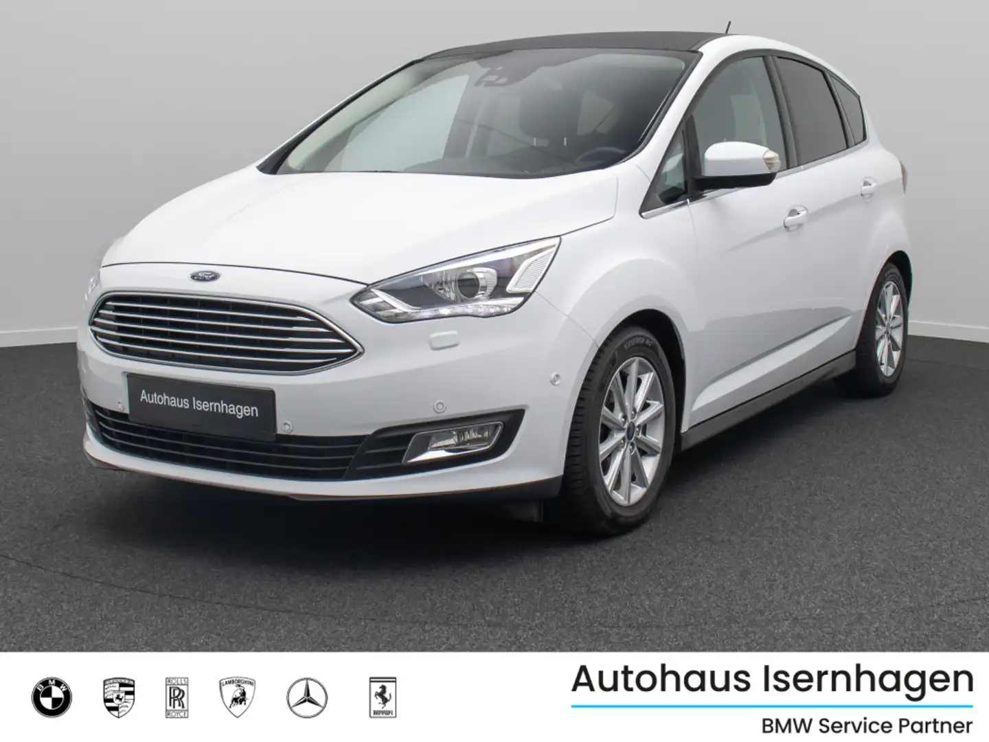 Ford C-Max Titanium Kamera HiFi Komfort Tempomat Navi Alb - 1