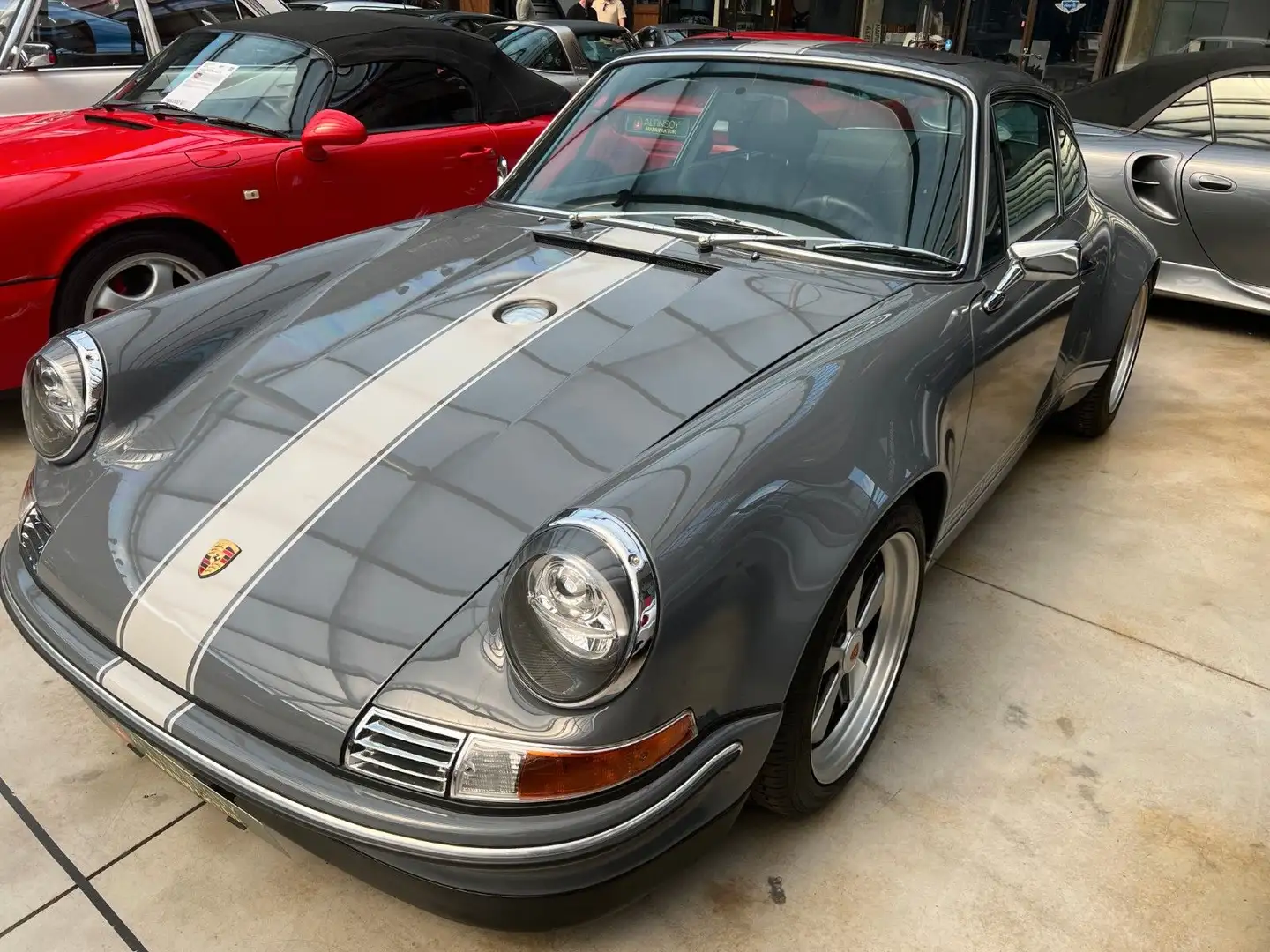 Porsche 964 Coupe Backdate F .Triebwerk Kalmar Grau - 1