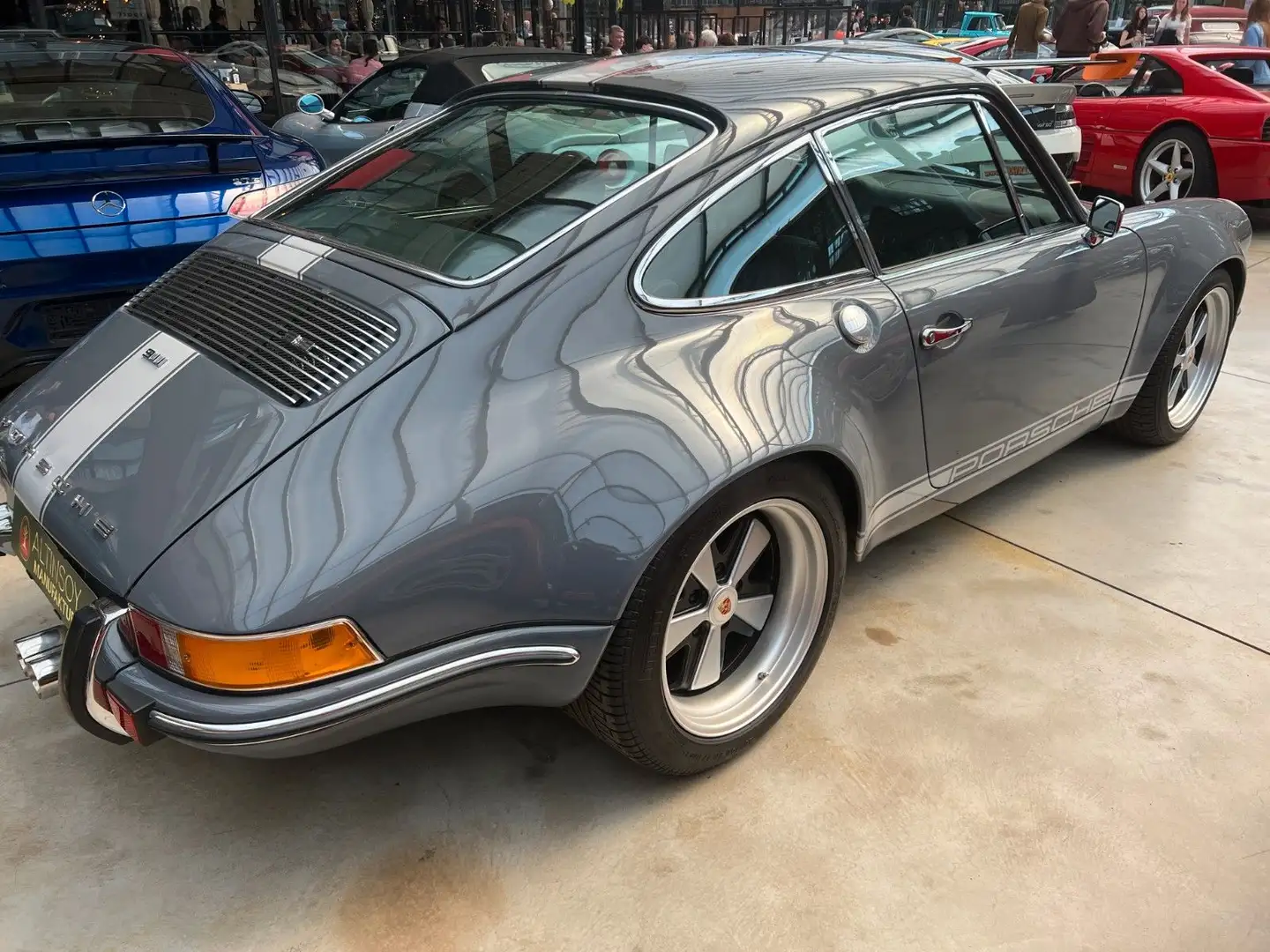 Porsche 964 Coupe Backdate F .Triebwerk Kalmar Grau - 2
