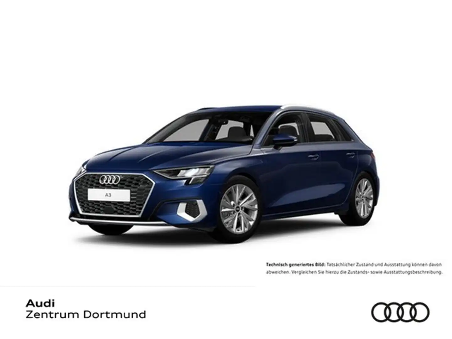 Audi A3 Sportback 30 advanced KAMERA NAVI ALU CARPLAY S... Blau - 1