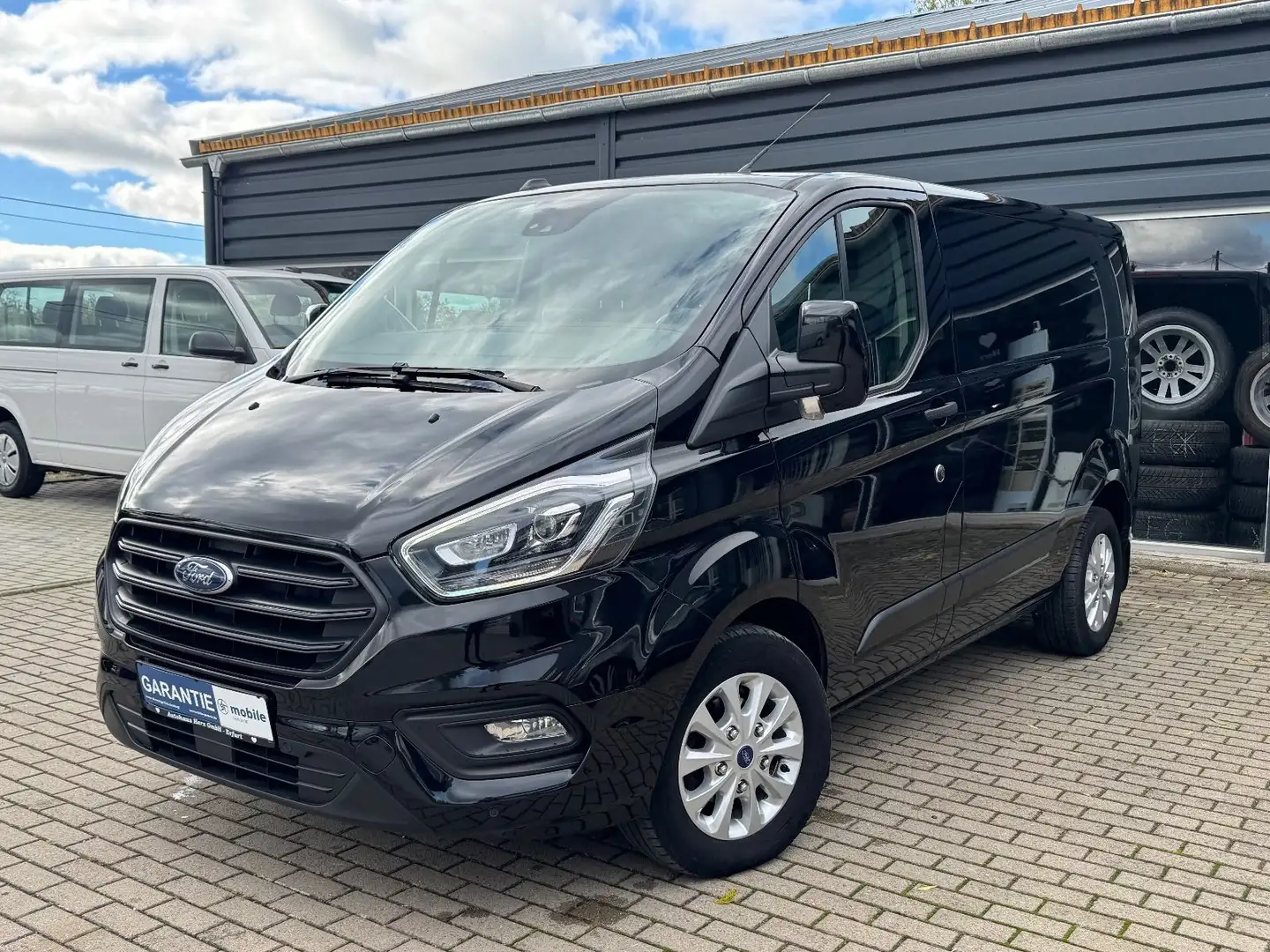 Ford Tourneo Custom *Standheiz*Automatik*AHK*Garantie Noir - 1