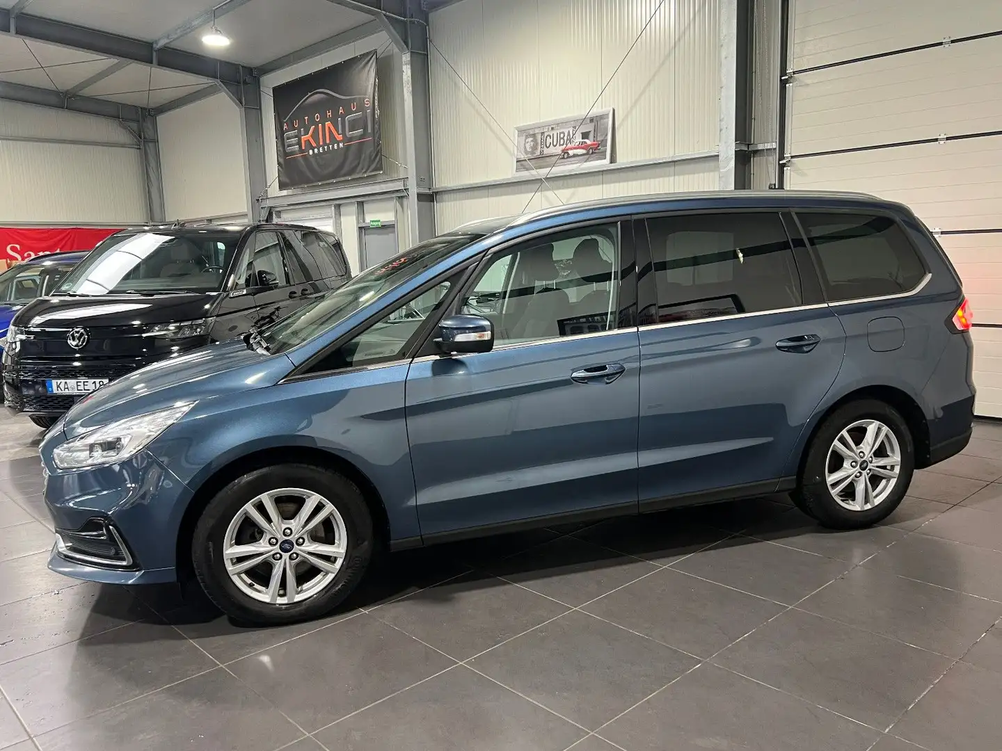 Ford Galaxy 2.0 TDCi Autom. *7-Sitze*Navi*Kamera*AHK* Bleu - 2