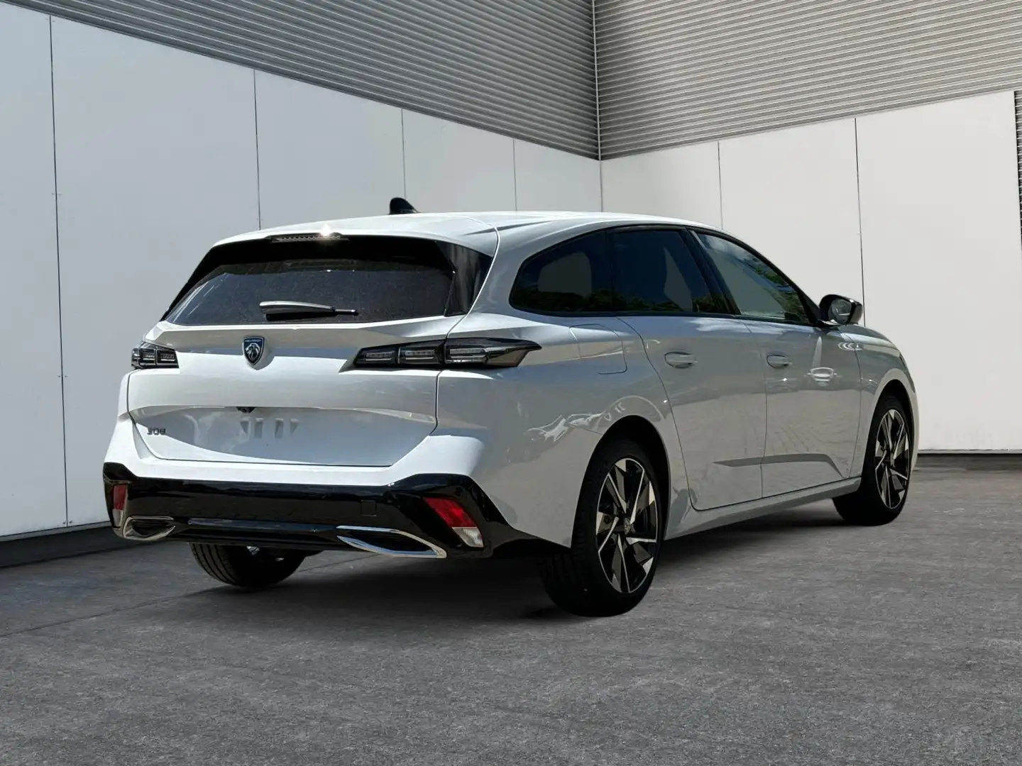 Peugeot 308 SW Allure EAT8+SHZ+AGR+KAMERA+ACC+KLIMA+LED+PDC... Blanc - 2