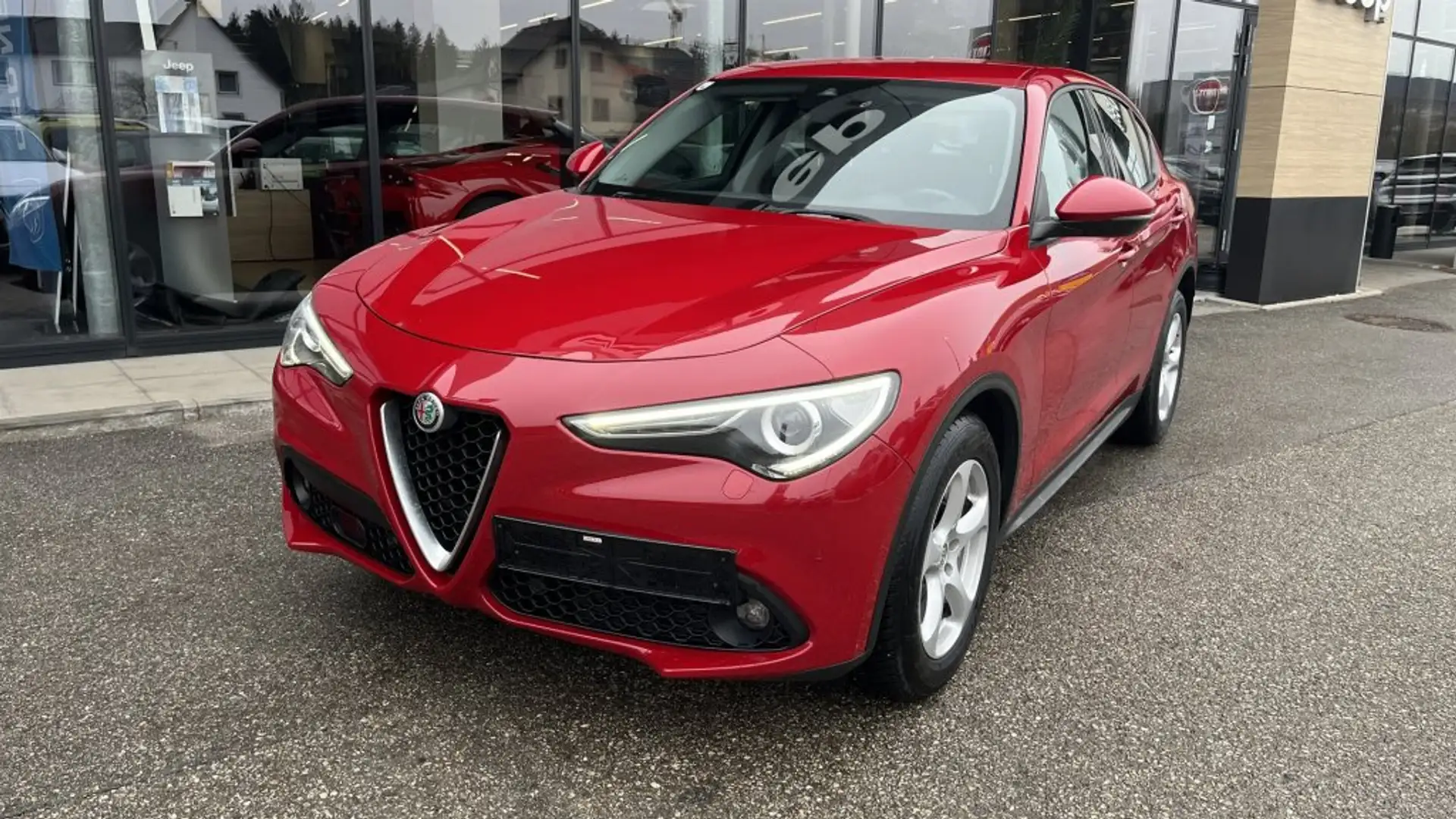 Alfa Romeo Stelvio Super 2,2 ATX RWD Rot - 1