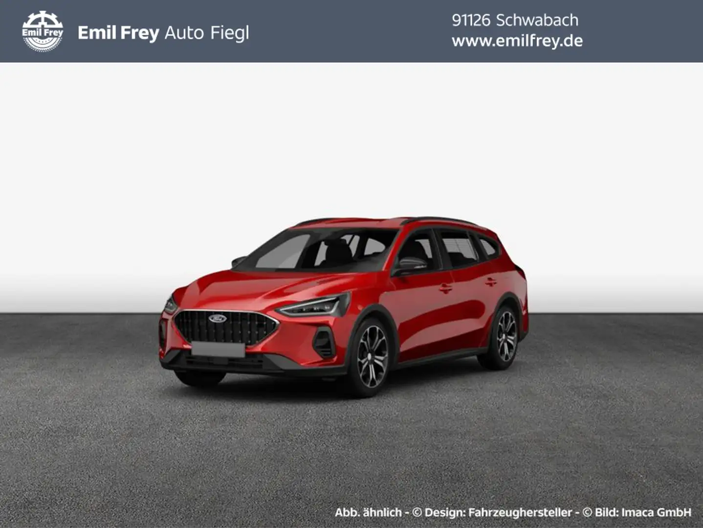 Ford Focus Turnier 1.0 EcoBoost Hybrid Aut. ACTIVE X 11 Rojo - 1