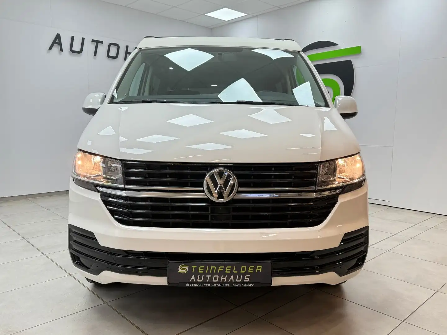 Volkswagen T5 Transporter T5 2.0 TDI / KÜCHE / BETT / KÜHLSCHRANK / DUSCHE Blanc - 2