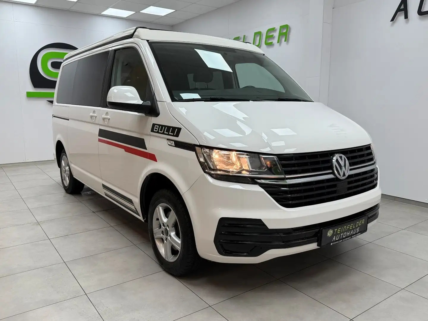 Volkswagen T5 Transporter T5 2.0 TDI / KÜCHE / BETT / KÜHLSCHRANK / DUSCHE Blanc - 1