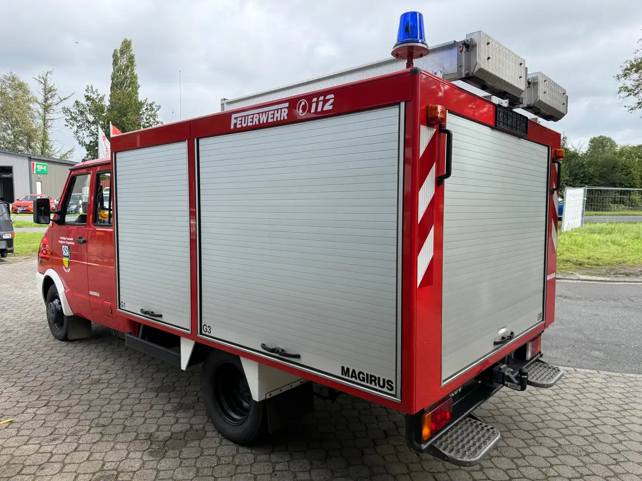Iveco Daily 49-10 Turbo D Classic Feuerwehr TSF *nur 16.400 km*HU 1/2028*AHK*6 Sitze*, foto 6