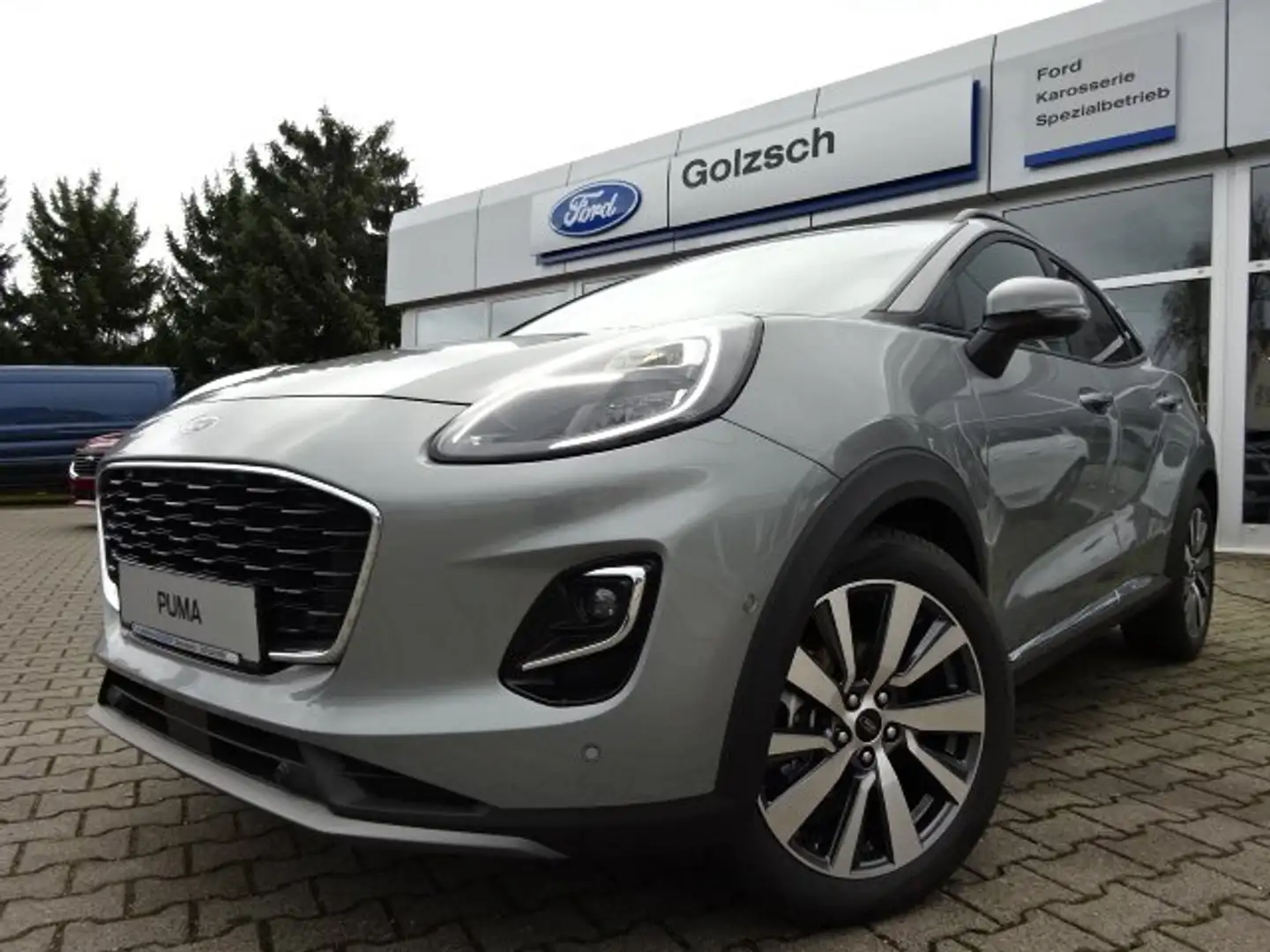 Ford Puma Mild-Hybrid Titanium X *Autom.*AHK*LED* Plateado - 1