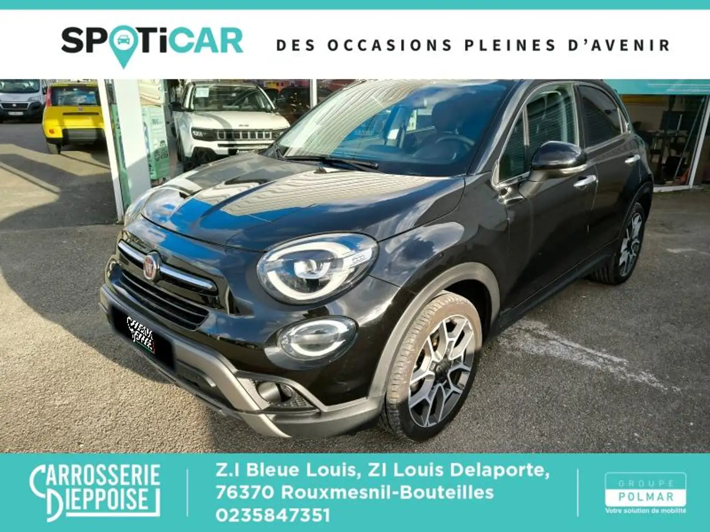 Fiat 500X 1.0 FireFly Turbo T3 120ch Cross Noir - 1
