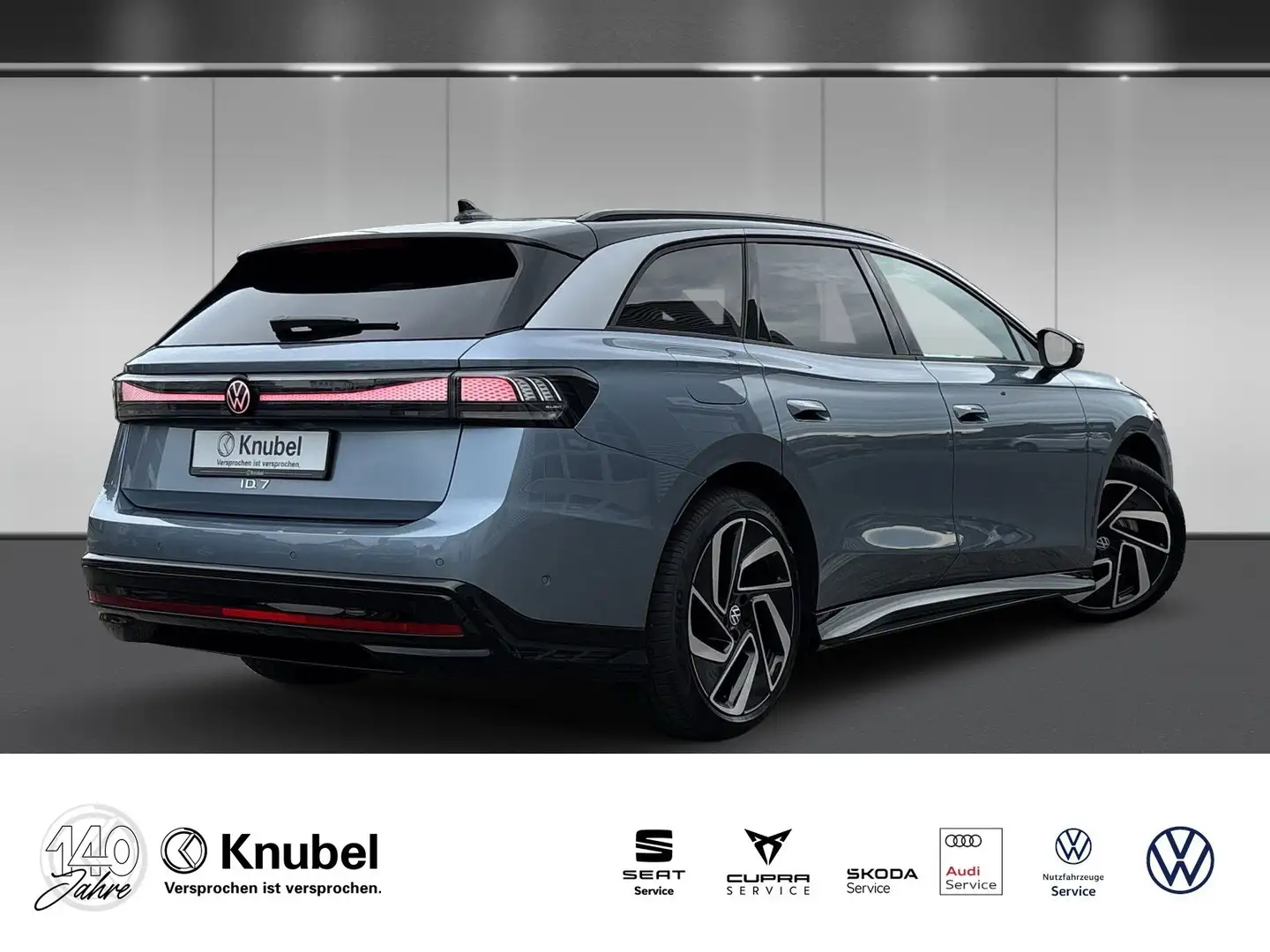 Volkswagen ID.7 Tourer Pro DCC AHK AreaV. SmartGlas IQ.Light Ke... Bleu - 2
