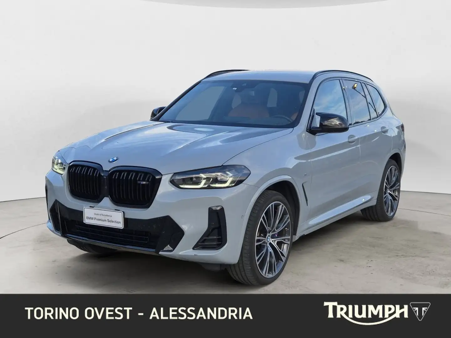 BMW X3 xdrive M40d mhev 48V auto Grijs - 1