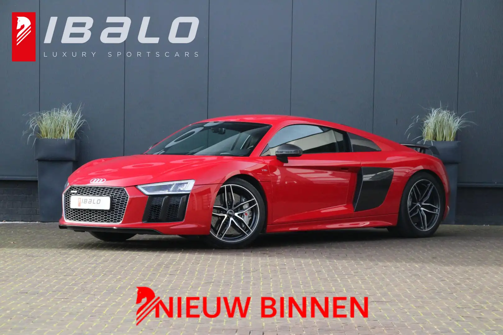 Audi R8 5.2 FSI quattro Plus | Dealer Onderh | B&O | Sport Rood - 1