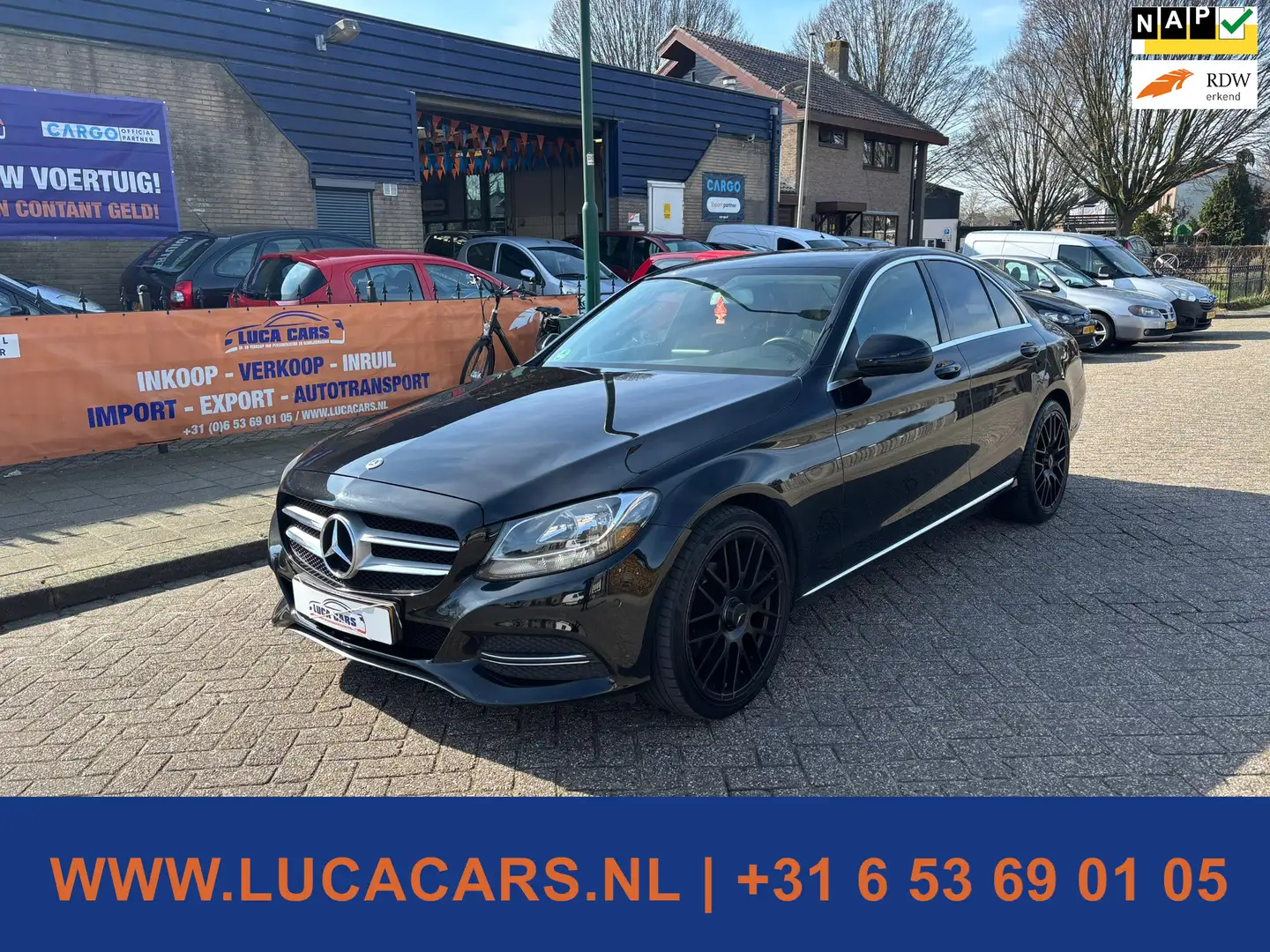 Mercedes-Benz C 180 Prestige AUTOMAAT BURMESTER STOELVERWARMING Negro - 1