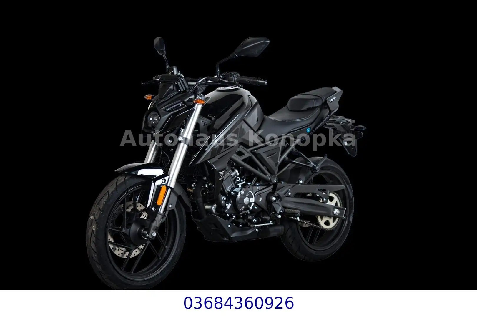 Voge R125 ABS Naked A1 Finanzierung möglich Zwart - 1