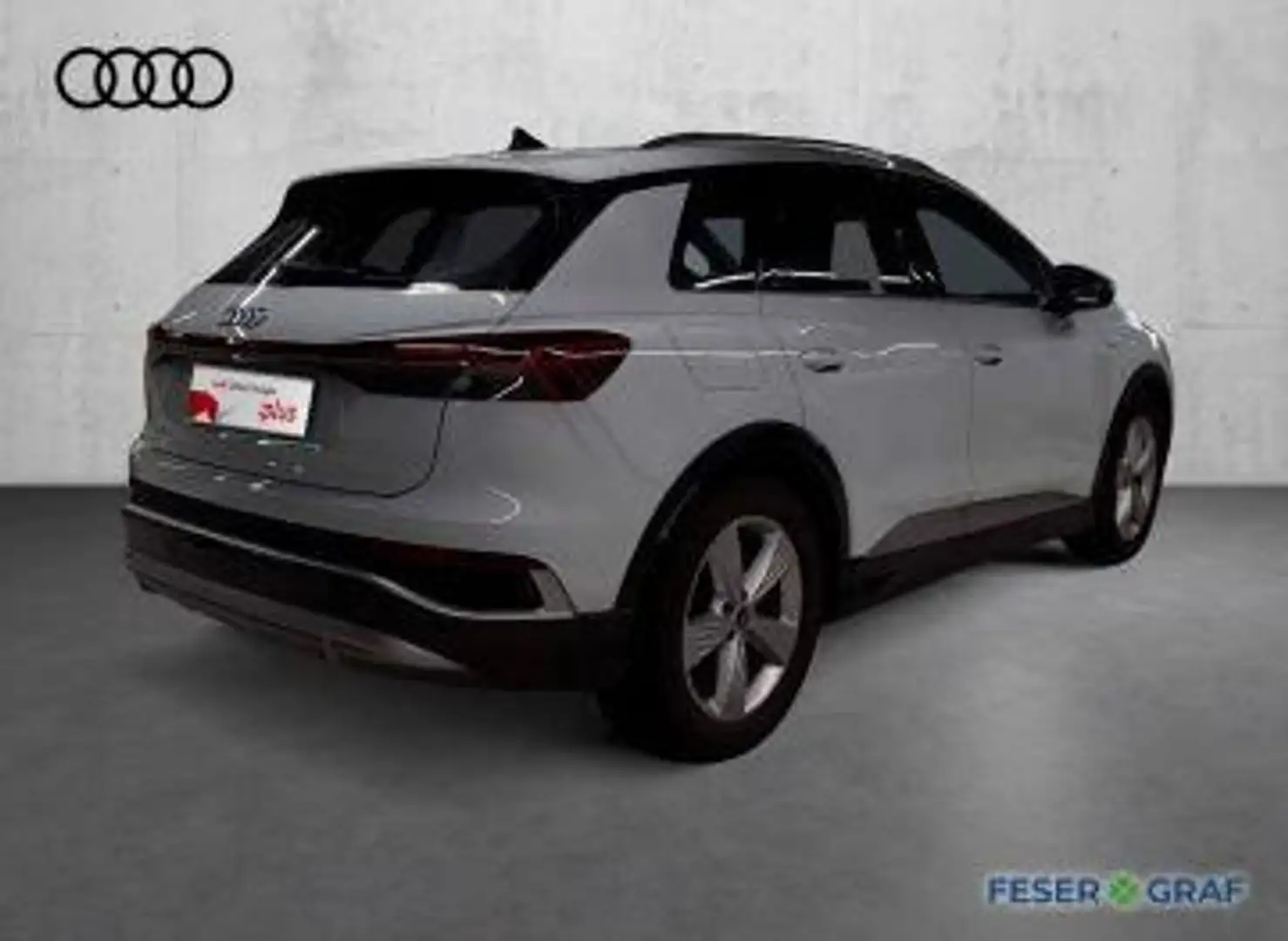 Audi Q4 e-tron 45 S line Ext. AHK PDC hi. Weiß - 2
