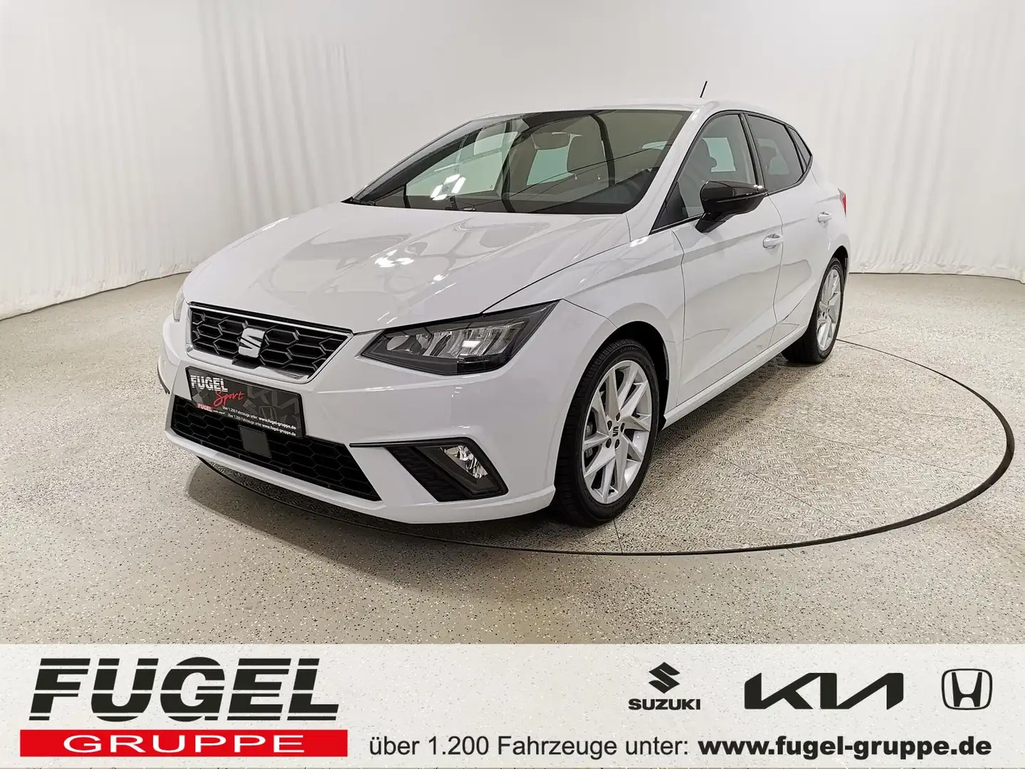 SEAT Ibiza 1.0 TSI FR LED|Klimaauto.|LED|DAB|ACC|PDC Blanco - 1