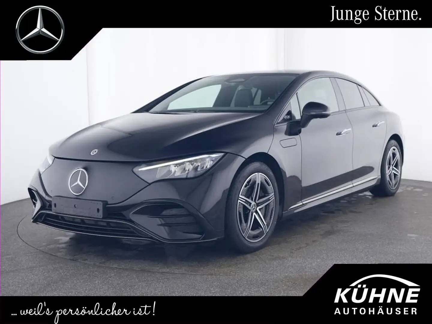 Mercedes-Benz EQE 300 AMG LED AHK Kamera el.Sitze Distro Schwarz - 1
