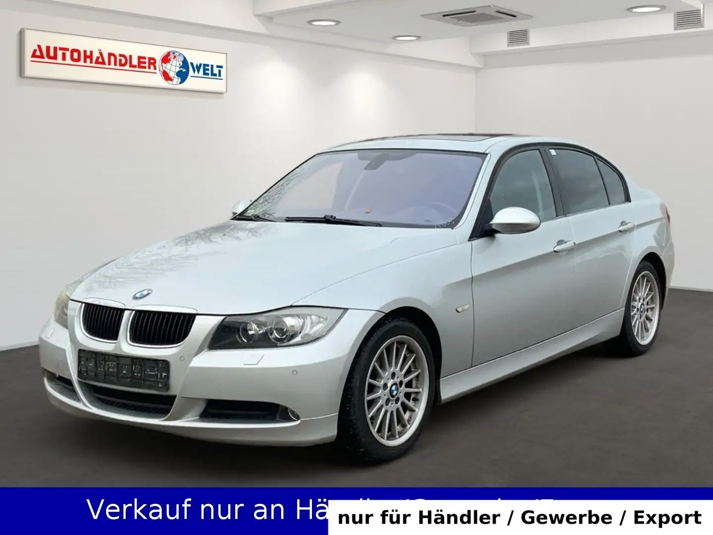 BMW 320 320d Lim. Xenon Automatik Leder Navi Silber - 1