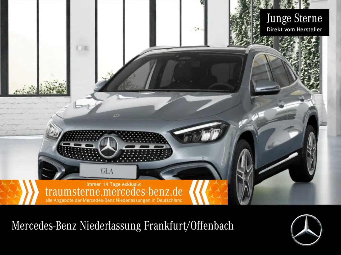 Mercedes-Benz GLA 180 AMG+PANO+LED+KAMERA+KEYLESS+7G Silber - 1