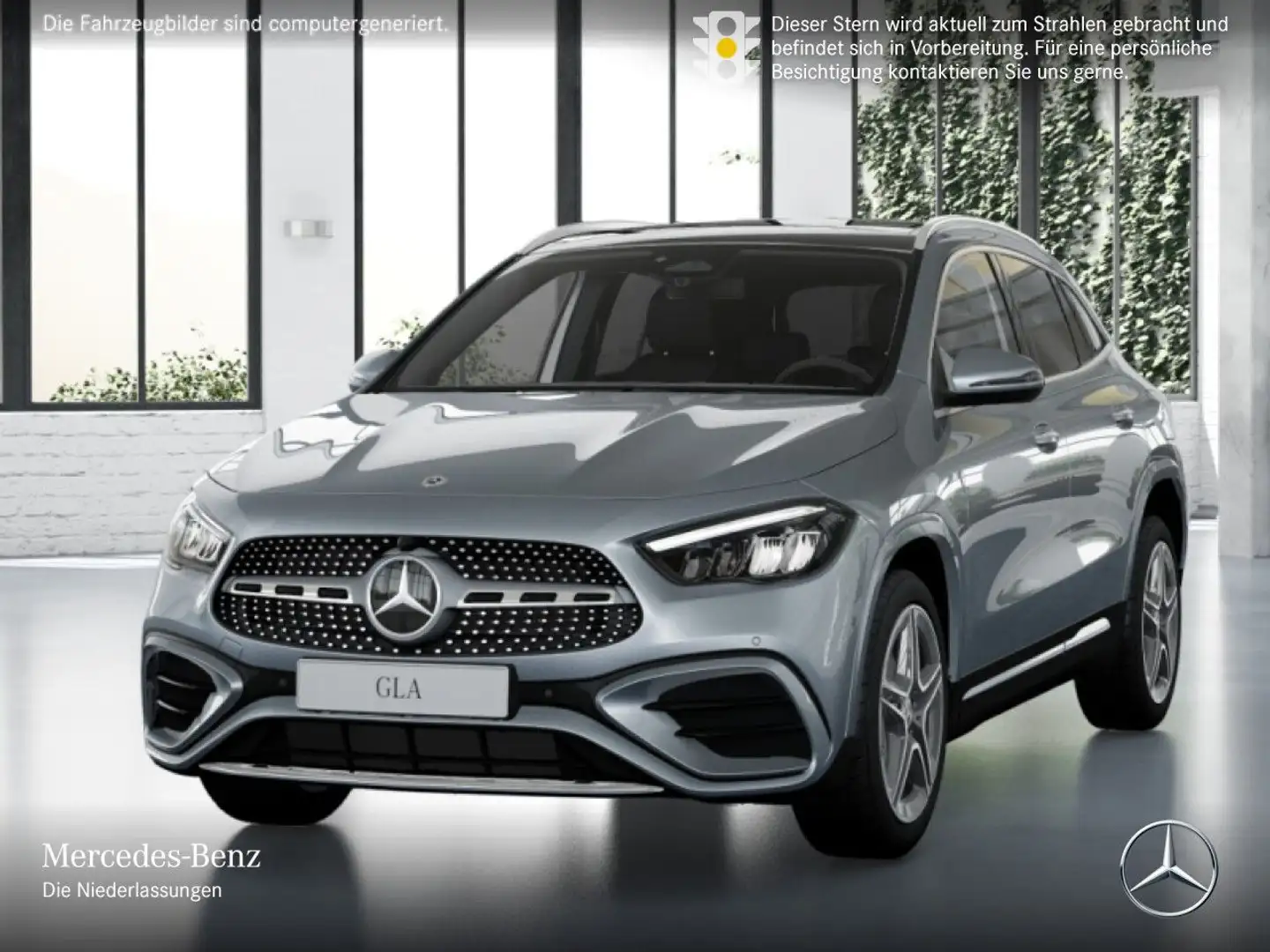 Mercedes-Benz GLA 180 AMG+PANO+LED+KAMERA+KEYLESS+7G Silber - 2