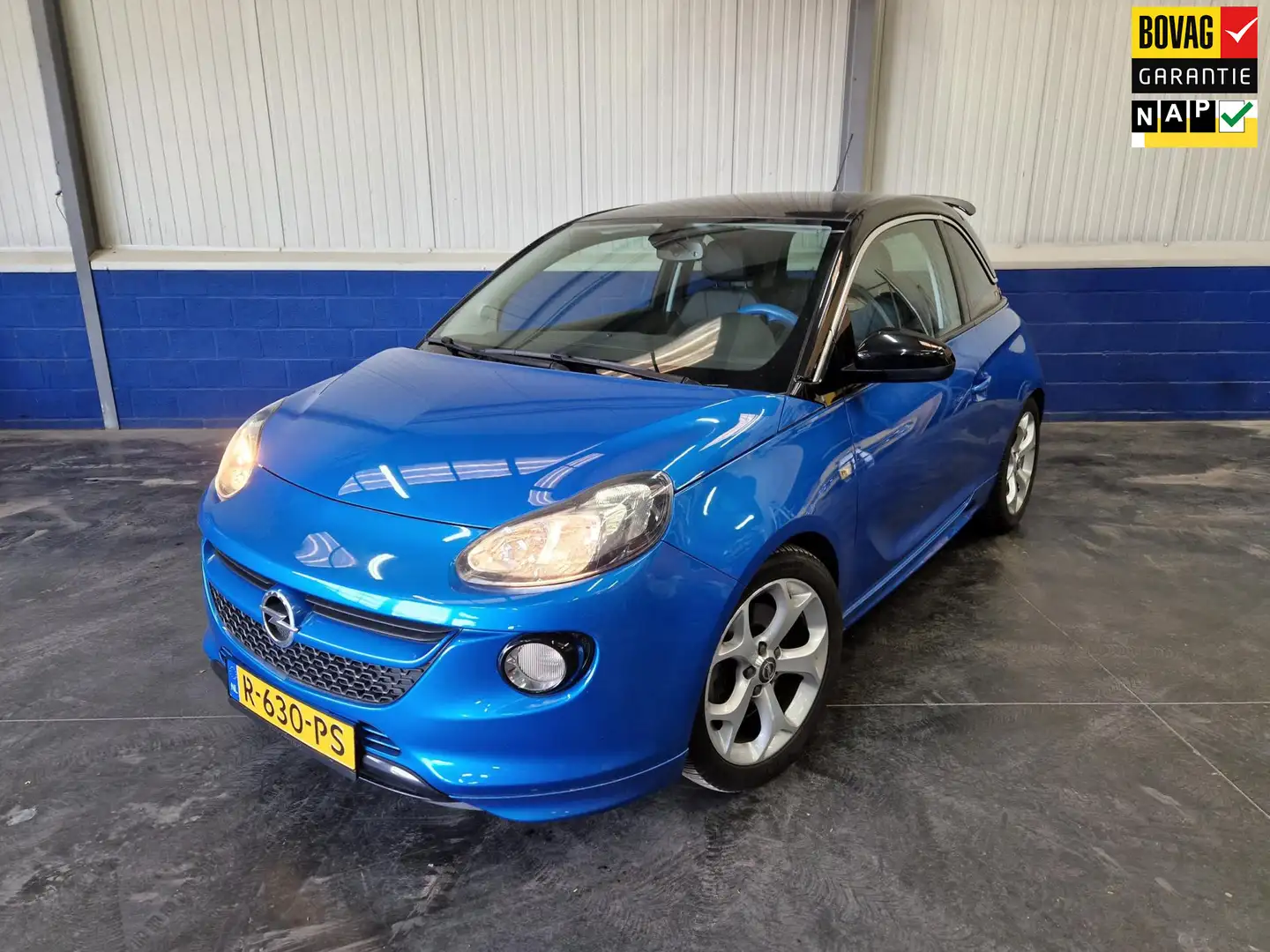 Opel Adam 1.4 Turbo Rocks S Blauw - 1