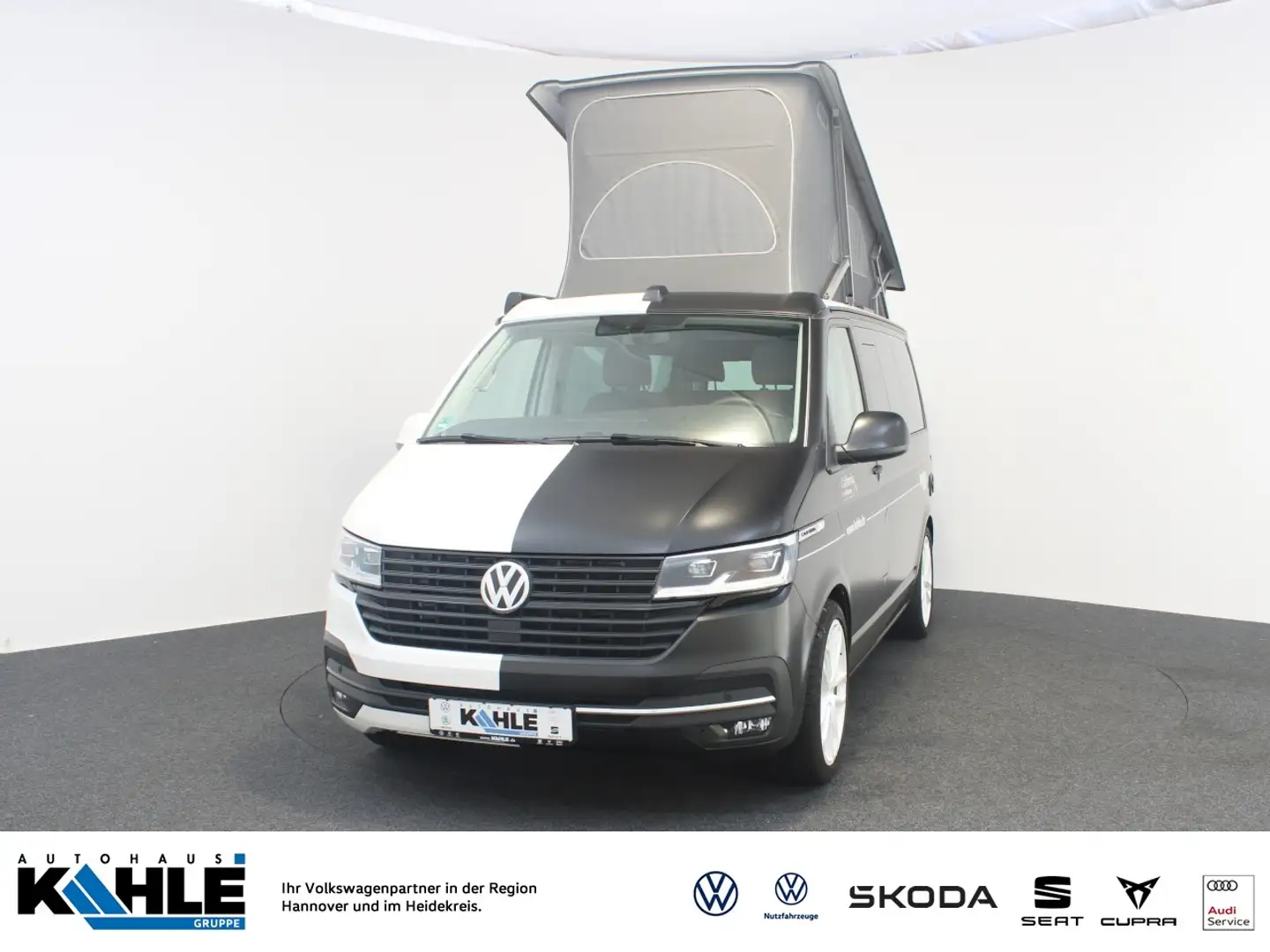 Volkswagen T6.1 California Ocean 2.0 TDI DSG LED NAVI Standh. RFK AHK SHZSCR Blanco - 1