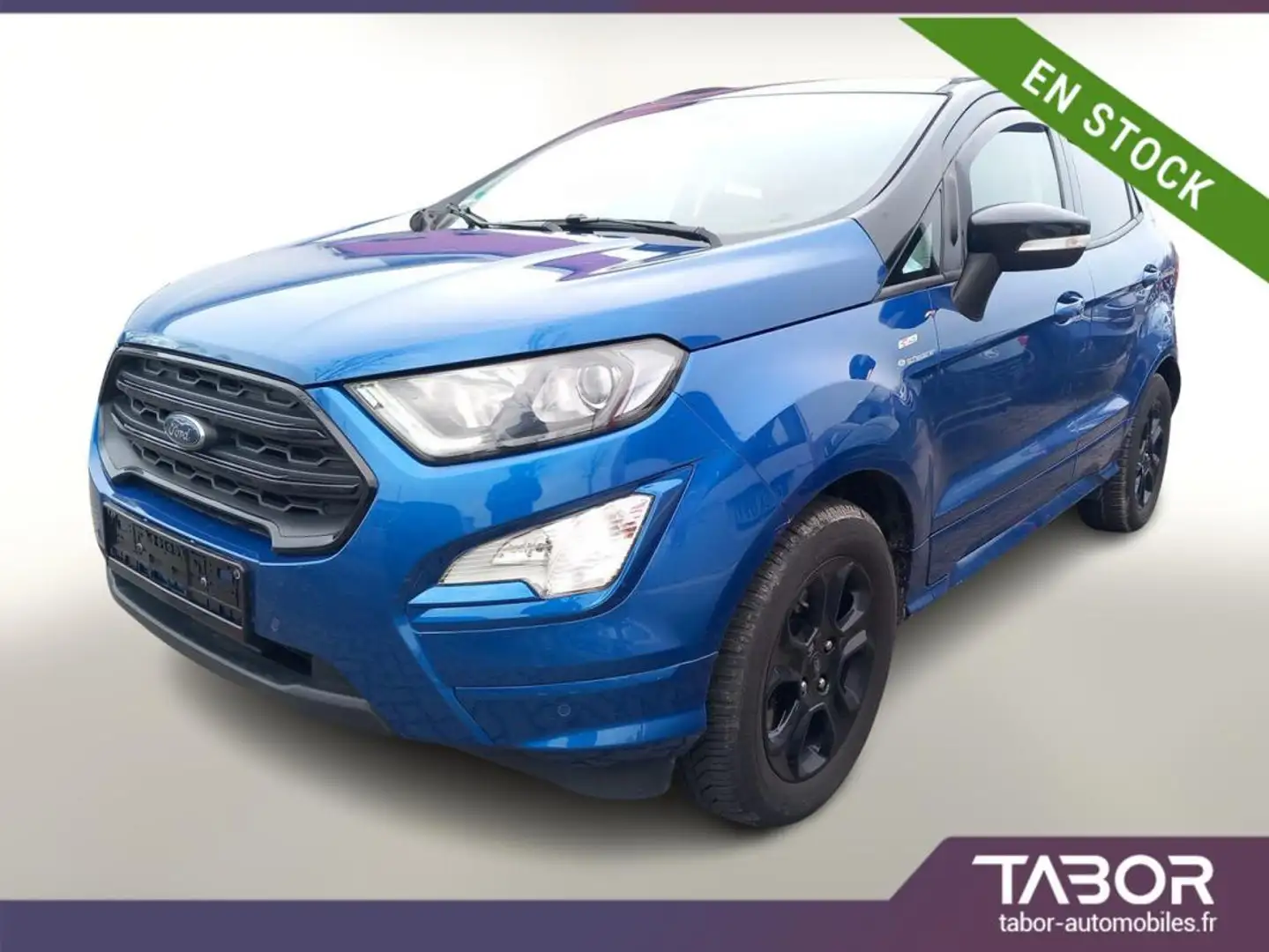 Ford EcoSport 1.0 EcoBoost 140 ST-Line GPS 18P Bleu - 1