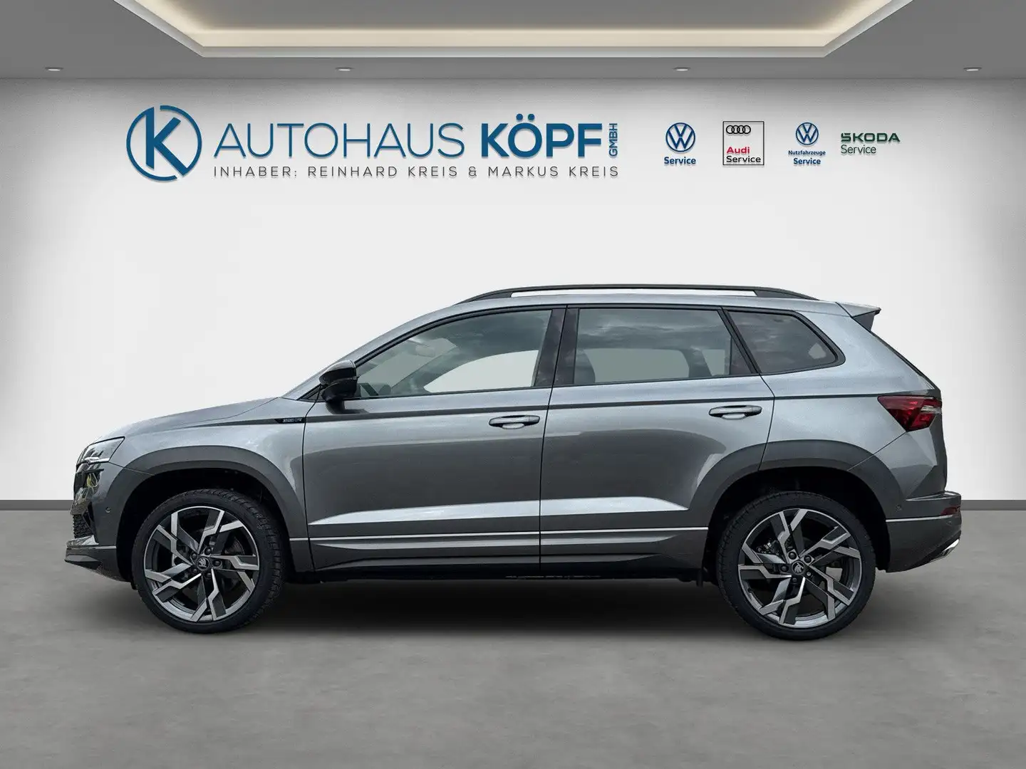 Skoda Karoq Sportline 1.5 DSG_Matrix_Canton_360Grad_AHK Grau - 2