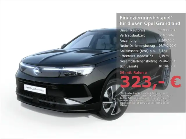 Opel Grandland GS 1.2 Hybrid 145PS AHK Allwetter Navi 360*Kamera