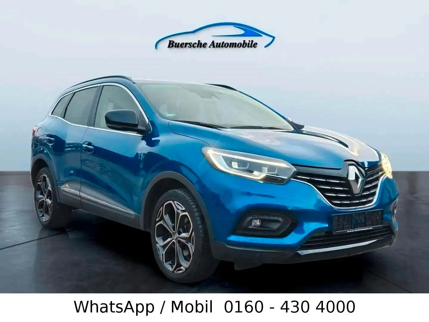 Renault Kadjar Black Edition nur 65 Tkm Automatik Navi Bleu - 1