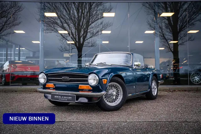 Triumph TR6 Soft Top ** RVS Uitlaat ** Spaakwielen ** Zeer moo