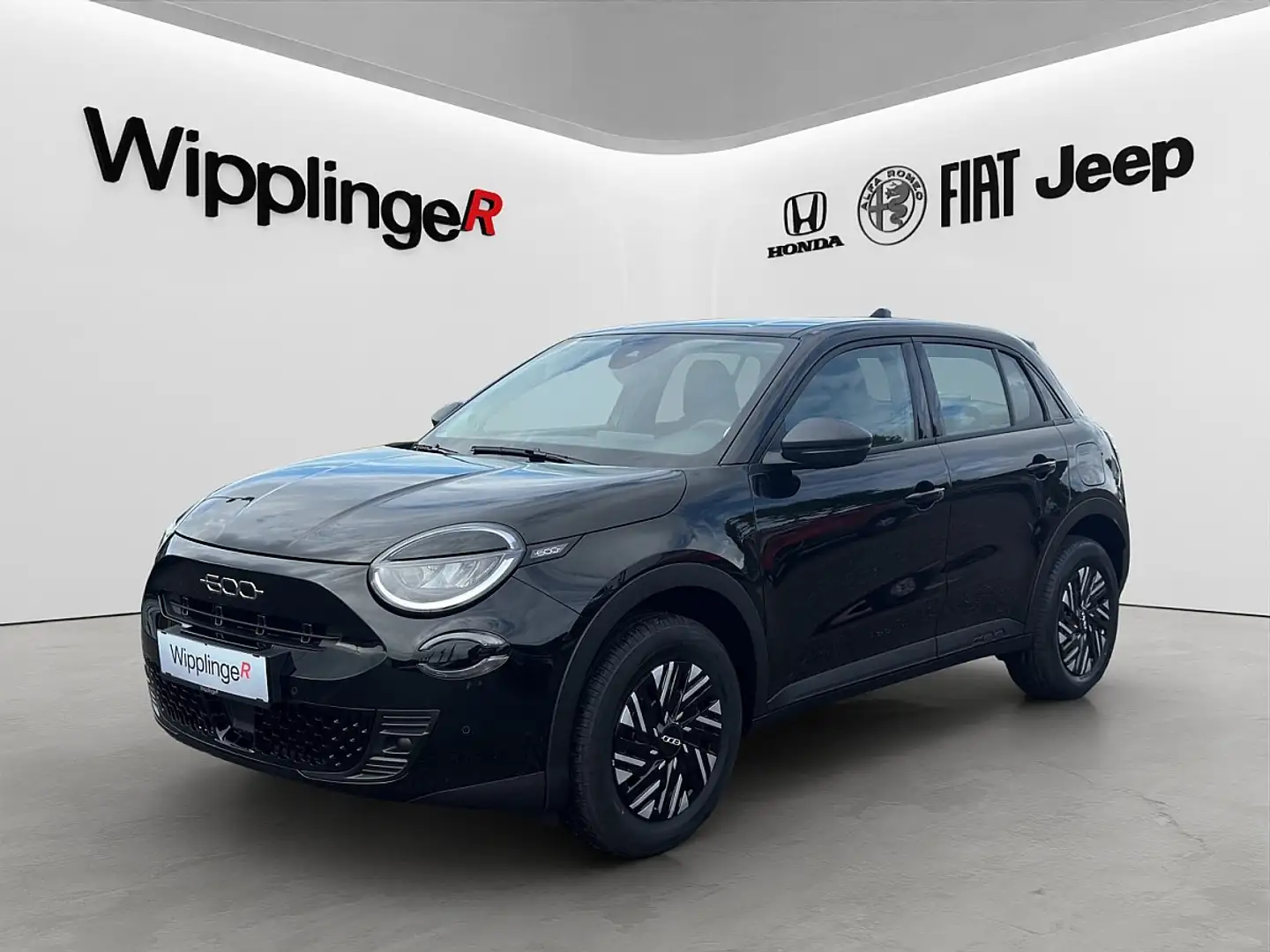 Fiat 600 Hybrid "WipplingeR" Edition, Tageszulassung, Au... Schwarz - 1